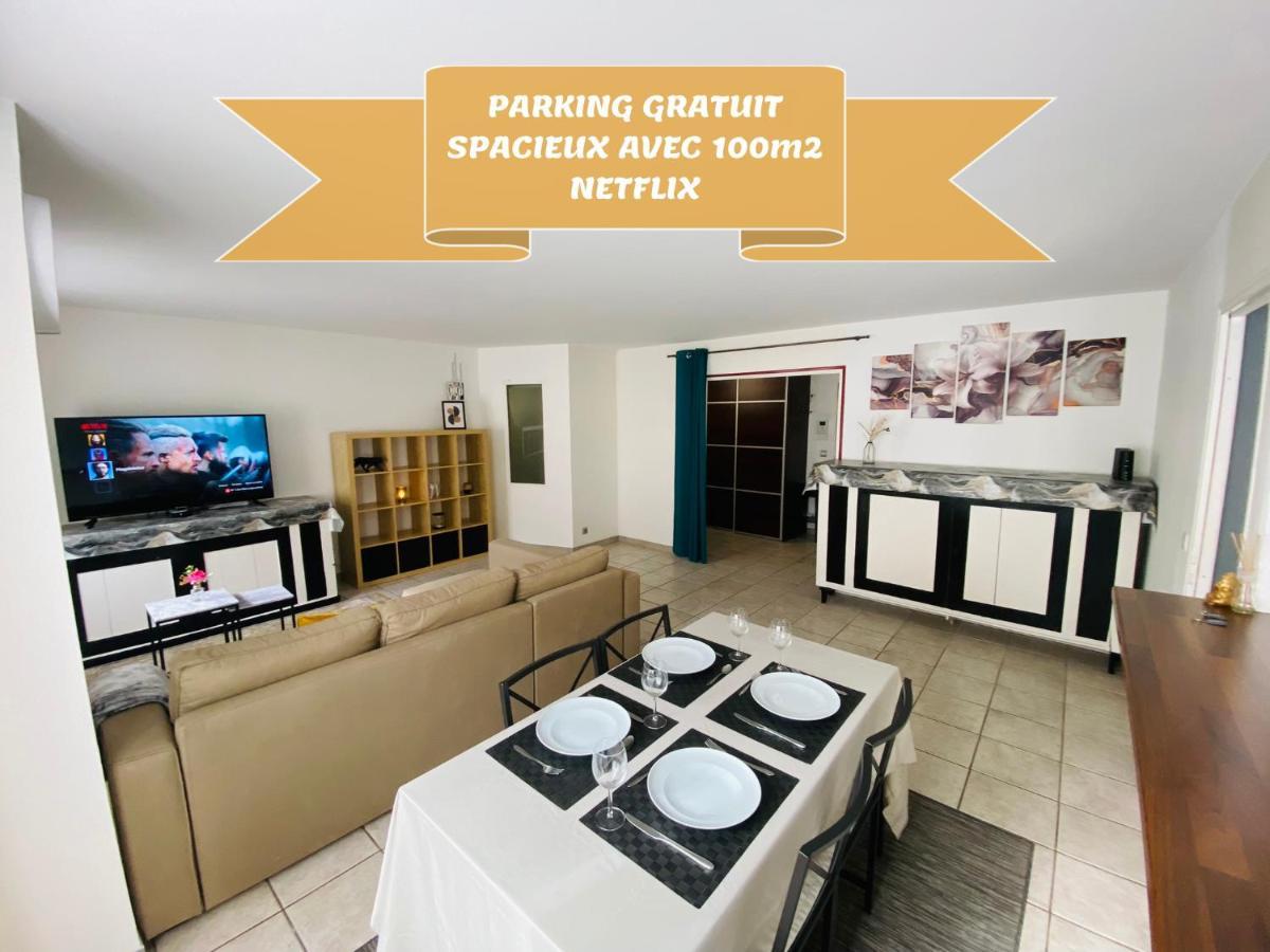 شقة رانس  في Parking & 100M2 En Plein Centre Ville المظهر الخارجي الصورة